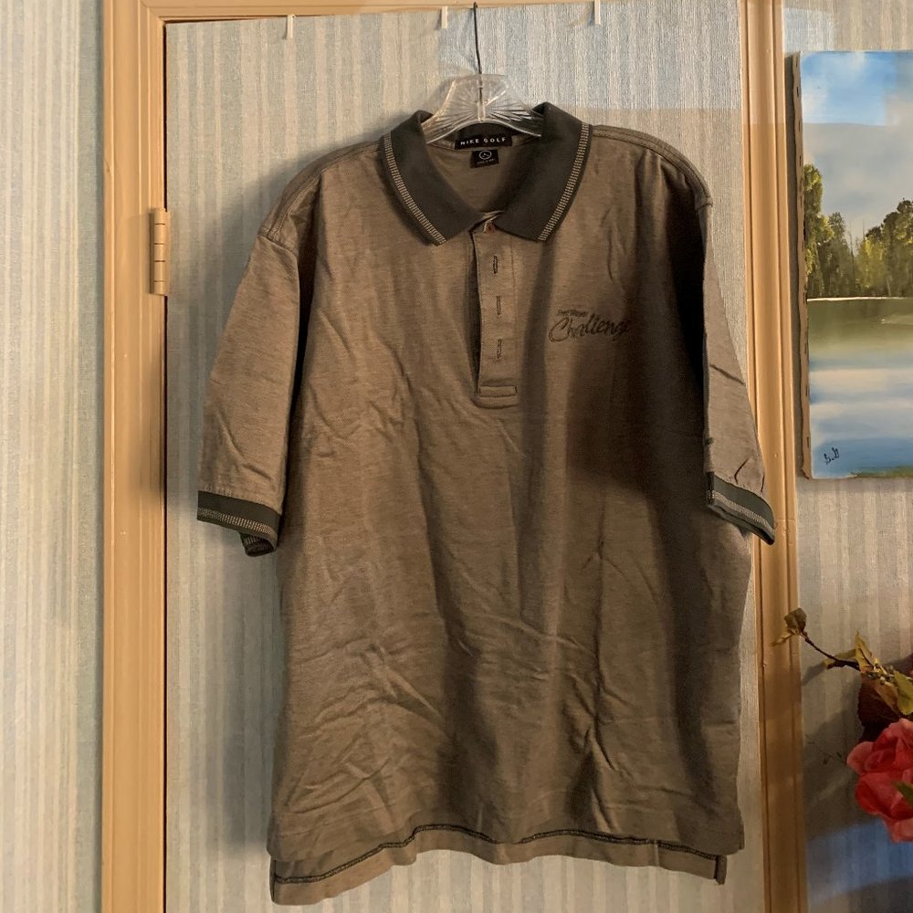Nike Gold Men's Golf Shirt